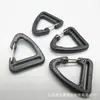 Suministro spot Gancho de alambre de gancho triangular de 2.5 cm Hebilla triangular Bolsa Gancho de plástico