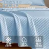 Alfombrilla Refrigerante Hielo Frijol Verano Enfriamiento Mat de Hielo Seda 2026 Nuevo Modelo Individual Dormitorio Aire Acondicionado Suave Lavable a Máquina
