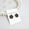 Brincos de aço titânio simples da moda tendência Coringa brincos femininos design de alta qualidade fábrica vendas diretas