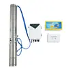 Bomba sumergible fotovoltaica sin escobillas de CC de 48 V con controlador MPPT, bomba de agua solar doméstica de acero inoxidable