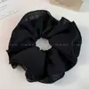 Goma para el pelo de gasa ligera de cuatro capas de verano, Cuerda para moño Dopamina, Cuerda para el pelo simple, moderna, de alta gama