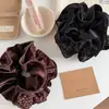 Goma para el pelo de satén aterciopelado impresa estilo retro de invierno, de cuatro capas, para mujer, nuevo lanzamiento 2026, de alta gama, para moño