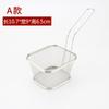 Zibo Churrasco Batatas fritas Cesta Snack Basket Aço inoxidável Frango frito Frituras Asas de frango Leg Plate Plate Bar Restaurante