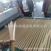 Máquina encoladora de papel Kraft de madera banda transportadora placa ranurada fila pegamento máquina encoladora plana adhesivo sensible a la presión máquina encoladora