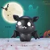 Nueva Lámpara de Calabaza Linda de Halloween Fantasma Vampiro Adornos Pequeños Paisaje en Miniatura Accesorios para Plantas Colgante Llavero