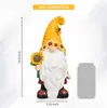Estatuas de Animales Transfronterizas con Luces LED, Luces Solares, Adornos de Decoración para Patio Exterior, Jardín, Casa, Personalización de Paisajismo