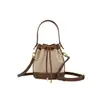 Bolso Cubo de Moda Popular de Este Año 2025 Nuevo Bolso de Hombro Cruzado de Nicho Bolso de Mano de Alta Gama para Mujer