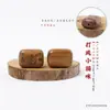 Sândalo Verde Escultura Desenho Animado Pintado Fofo e Divertido Acessório Decorativo Artesanal DIY Pingente de Colar Pingente de Chaveiro Pingente de Bolsa