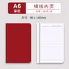Caderno A5 Capa Personalizada Imprimível Logotipo Publicidade Livro de Dever de Casa Folhas Grossas Cópia Suave Livro de Linhas para Carro Livro de Estudante