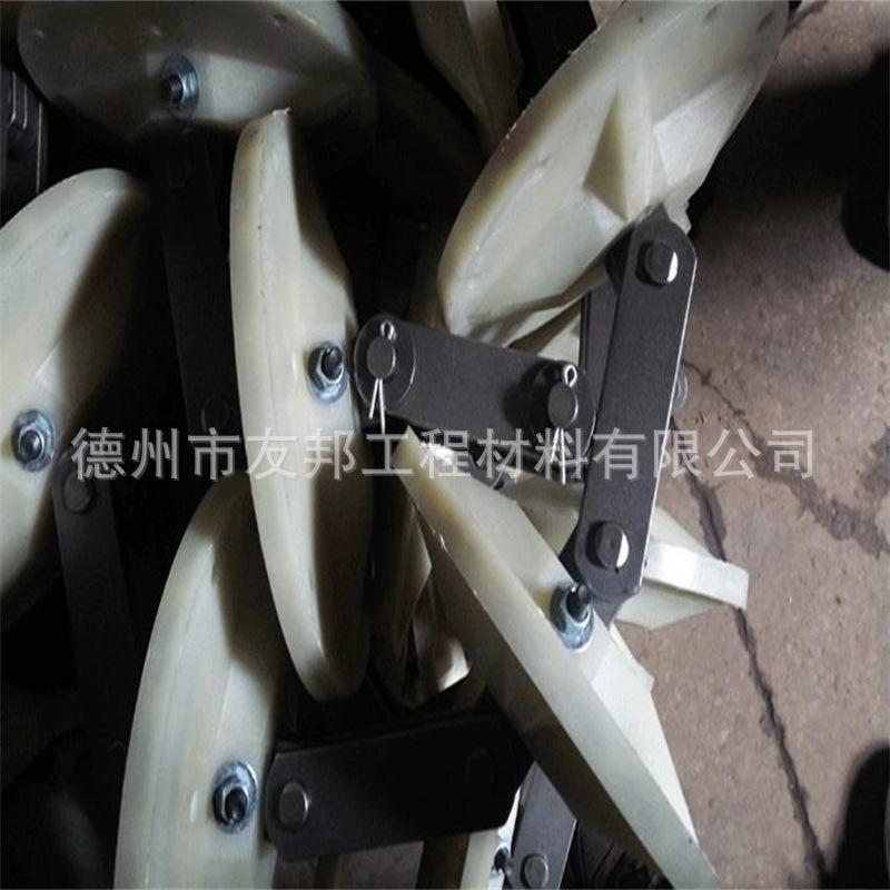 管链输送机盘片链板