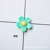 Acessórios de resina diy fresco cinco pétala flor acessórios de cabelo infantil creme caso de telefone beleza material diy