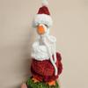 Comercio Exterior Amazon Transfronterizo Nuevo Estilo Crochet Hecho a Mano Puro Mini Escritorio Ganso Decorativo Conjunto de Ropa Producto Terminado Venta al por Mayor