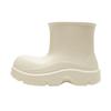 Amor Hormiga Moda Otoño e Invierno Ropa Exterior Senderismo al Aire Libre Arroyo Suela Gruesa Botas de Lluvia Caña Corta Botas de Lluvia para Aumentar Altura Adulto Impermeable