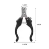 Cortador de unhas para animais de estimação, universal para cães e gatos, tesoura em forma de abóbora, aparadores de unhas, cortadores de tosa para animais de estimação