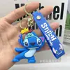 Colgante de Stitch de Dibujos Animados Llavero Divertido de Lilo y Stitch Colgante Muñeco de Plástico Suave Caja Ciega