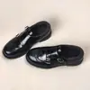 Venta Directa de Fábrica de Zapatos para Mujer Serie Color Maillard, Nuevos Zapatos Brogue Estilo Británico Invierno 2025, Mocasines con Suelas Gruesas