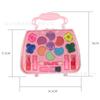 Caixa de Presente de Maquiagem Infantil Transfronteiriça, Conjunto de Maleta de Maquiagem Brinquedo para Meninas, Sombra Lavável e Glitter para Brincadeiras