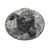 Sombrero de Sol de Ala Ancha Talla Grande Sombrero Recargable para Hombres Camping al Aire Libre Senderismo Recargable Solar Secado Rápido Sombrero de Pescador