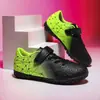 Zapatos de fútbol para niños transfronterizos de velcro con tacos para jóvenes y estudiantes de primaria para entrenamiento deportivo y competición, tallas 29-39