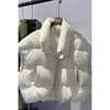 Colete de Algodão Versátil Estilo Coreano Feminino Chegada Nova de Inverno Capa de Ombro para Camadas Colete de Gola Alta Peça Externa Superior Roupas de Algodão Femininas