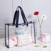 Nova bolsa de praia pvc lavável bolsa de cosméticos transparente à prova d'água bolsa de gelatina viagem Fitness Natação bolsa de armazenamento portátil
