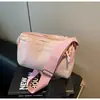 Bolsa de lona transfronteiriça feminina primavera e verão all-match 2025 nova bolsa de ombro crossbody esportiva casual bolsa de travesseiro de alta qualidade