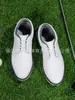 Sapatos de Golfe Masculinos Brogue Sapatos Esportivos Antiderrapantes Travas Amortecimento de Alta Elasticidade Impermeáveis Sapatos Masculinos