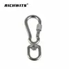 Suministros de Tracción para Mascotas Accesorios Hebilla de Cadena para Perros de Acero Inoxidable Anillo Universal en Forma de 8 Giratorio Hebilla para Mascotas en Forma de 8 Anillo de Conexión