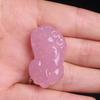 Venda Direta de Fábrica de Ágata Brasileira Tipo Gelo Calcedônia Rosa Cabacinha Pingente Jade Buda Maitreya Pixiu Pingente Ruyi Atacado