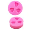 Molde de silicona para fondant de hojas y hojas, molde para decoración de pasteles y chocolates, molde para hornear DIY
