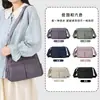Bolso bandolera casual transfronterizo, bolso de mujer multicapa, nuevo bolso de tela de nailon ligero, bolso de hombro bandolera versátil, moderno y a la moda