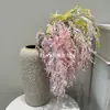 Flores artificiales con espigas de arroz colgantes y frutos de mijo, nuevo modelo de goma blanda, para arreglos florales de pared, decoración de bodas, decoración del hogar, transfronterizo