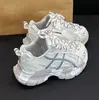 Zapatillas tipo "dad shoes" para niñas, nuevas zapatillas transpirables de malla para otoño para niños de 6 a 12 años, zapatos casuales de suela suave, modernos y versátiles