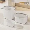 Conjunto de Três Peças de Cestos de Roupa Suja, Caixas de Armazenamento de Roupa Suja, Cestos de Armazenamento de Roupa Íntima Suja para Banheiro, Cestos Portáteis