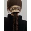 Estilo Celebridade da Internet Anel de Cabelo Elegante Corda de Cabelo com Senso Avançado Acessórios de Cabelo Versáteis Diário Feminino Anel de Cabelo de Intestino Grosso Simples Corda de Cabelo Acessórios de Cabelo
