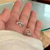 Pendientes de Ballet con Lazo Dulce y Fresco, Chapados en Oro Blanco, Vienen con Pendientes de Diamantes Completos de Alto Brillo, Brillantes, Exquisitos y de Moda