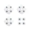 Pegamento Conductor para Mando de Juego Botones de Silicona para Mando Ps4 Adecuado para 360 Botones Conductores Blancos Silicona Al Por Mayor