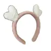 Tiara Fofa de Galhos Coreana Antiderrapante para Mulheres, Acessório de Cabelo Versátil para Sair, Elástico de Cabelo Simples, Aro de Cabelo Moderno