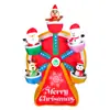 Navidad Transfronteriza Inflable Hecho a Medida Modelo de Muñeco de Nieve Árbol con Luz LED Arco para Personas Mayores Decoración de Patio Adornos Festivos