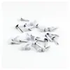 Metal Brad Colorido Crianças DIY Mini 3mm Boneca de Papel Unhas Especiais Micro-mini Semicircular Unhas de Perna Dupla