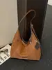 Bolso de mano grande retro casual para mujer, nuevo estilo 2026, bolso de hombro casual y simple, bolso cruzado para el trabajo