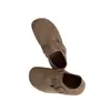 Zapatos de mula retro estilo japonés de suela gruesa de 5 cm para aumentar la altura, novedad otoño 2026 para personas perezosas