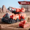 Tanque de Cuerda Dinosaurio Juguete Educativo Infantil Regalo con Diseño de Patito Amarillo y Tiburón Pato