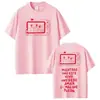 Camiseta Impresa del Tour 2026 de Bad Bunny para Hombre y Mujer Camiseta Hip Hop Verano Algodón Holgada Casual