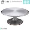 Plataforma giratoria de aleación de aluminio personalizada de fábrica Mesa giratoria para pasteles Mesa giratoria para decoración Paleta de aleación de aluminio Giratoria Yeso Plato giratorio de decoración