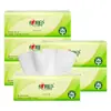 Papel de Seda Cara a Cara Lenguaje del Té Seda Disfrute 100 Hojas Hogareño Tres Capas Engrosado Caja Completa Papel de Seda Papel Higiénico Servilleta