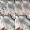 Nuevas Pegatinas para Uñas con Diseño de Moño en Relieve Coloridas Serpentinas Versátil Simple de Alta Gama Adhesivo Decoración de Uñas