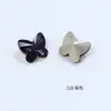 Mariposa Grande Dongzhou 10*9 Color Coñac Rosa Pedrería para Uñas Diamante de Imitación Colorido Decoración de Uñas Accesorios para Pasadores DIY