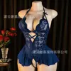 Roupas Íntimas Sexys Populares Transfronteiriças Renda Camisola Vestido Verão Estilo Fino Roupa Íntima Erótica de Casal Fonte Direta da Fábrica para Mulheres
