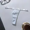 Tanga Acanalado Multicolor para Mujer de Tiro Bajo Sin Costuras Transpirable Pantalón T Cómodo Sensación de Segunda Piel Combinables Ropa Interior Sin Costuras al por Mayor